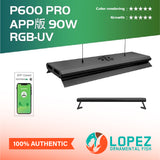 WEEK AQUA P600 PRO Series RGB-UV Full spectrum App control planted aquarium light 60cm