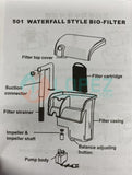 Jebo Hang on Filter JEBO 501