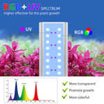 WEEK AQUA M Series Version 2 RGB+UV Full spectrum planted aquarium light