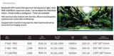 WEEK AQUA P120 PRO Series RGB-UV Full spectrum App control planted aquarium light 120cm