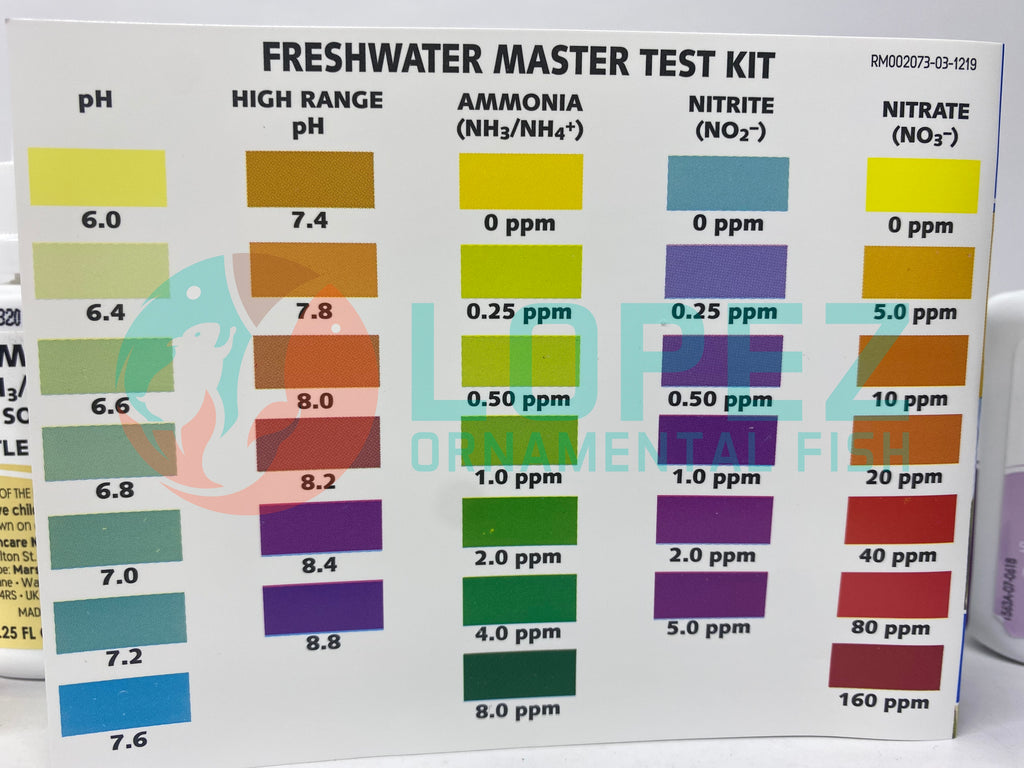 API Freshwater Master Test Kit Lopez Ornamental Fish
